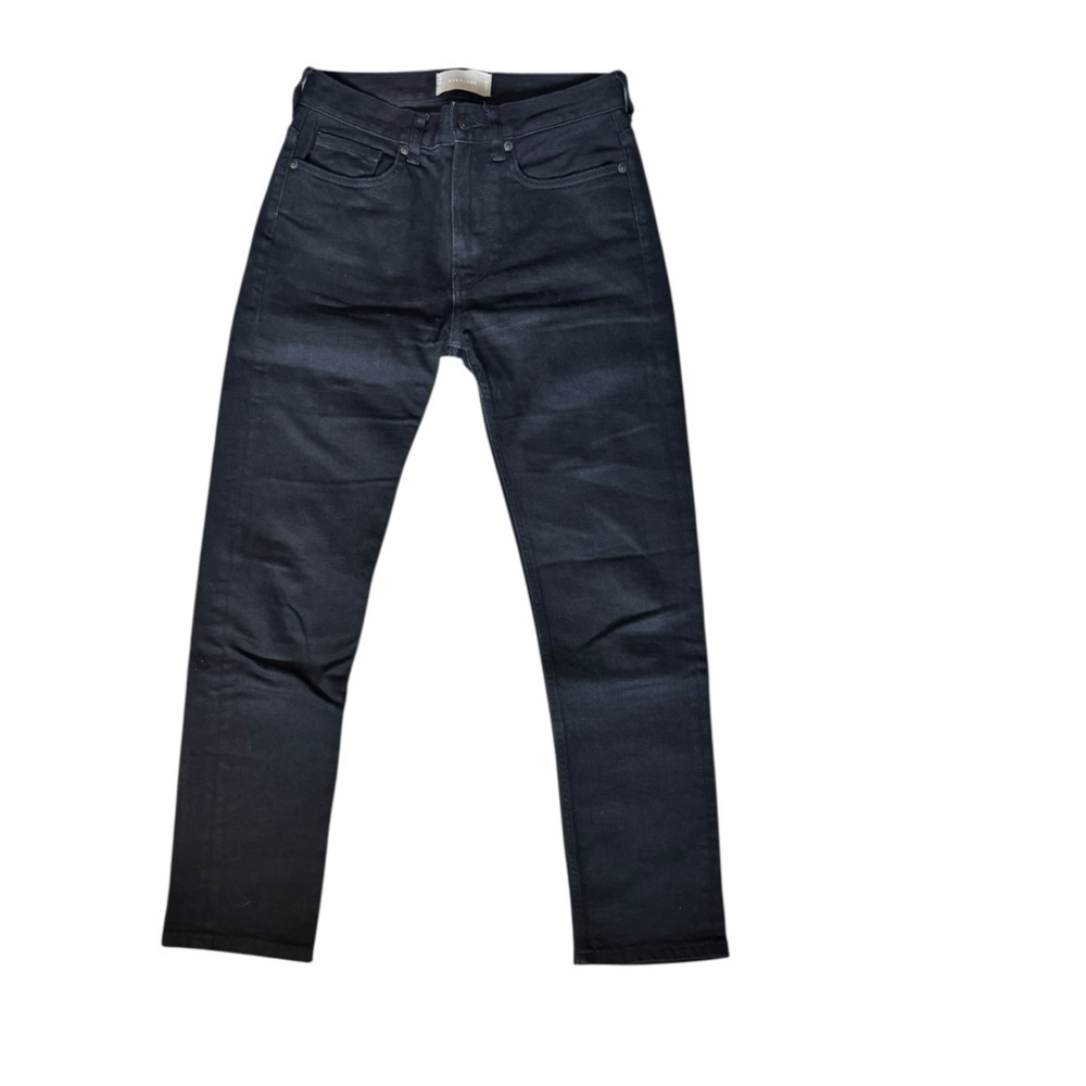 Everlane Black Boyfriend Jeans 24 Regular High Rise Stretch Denim